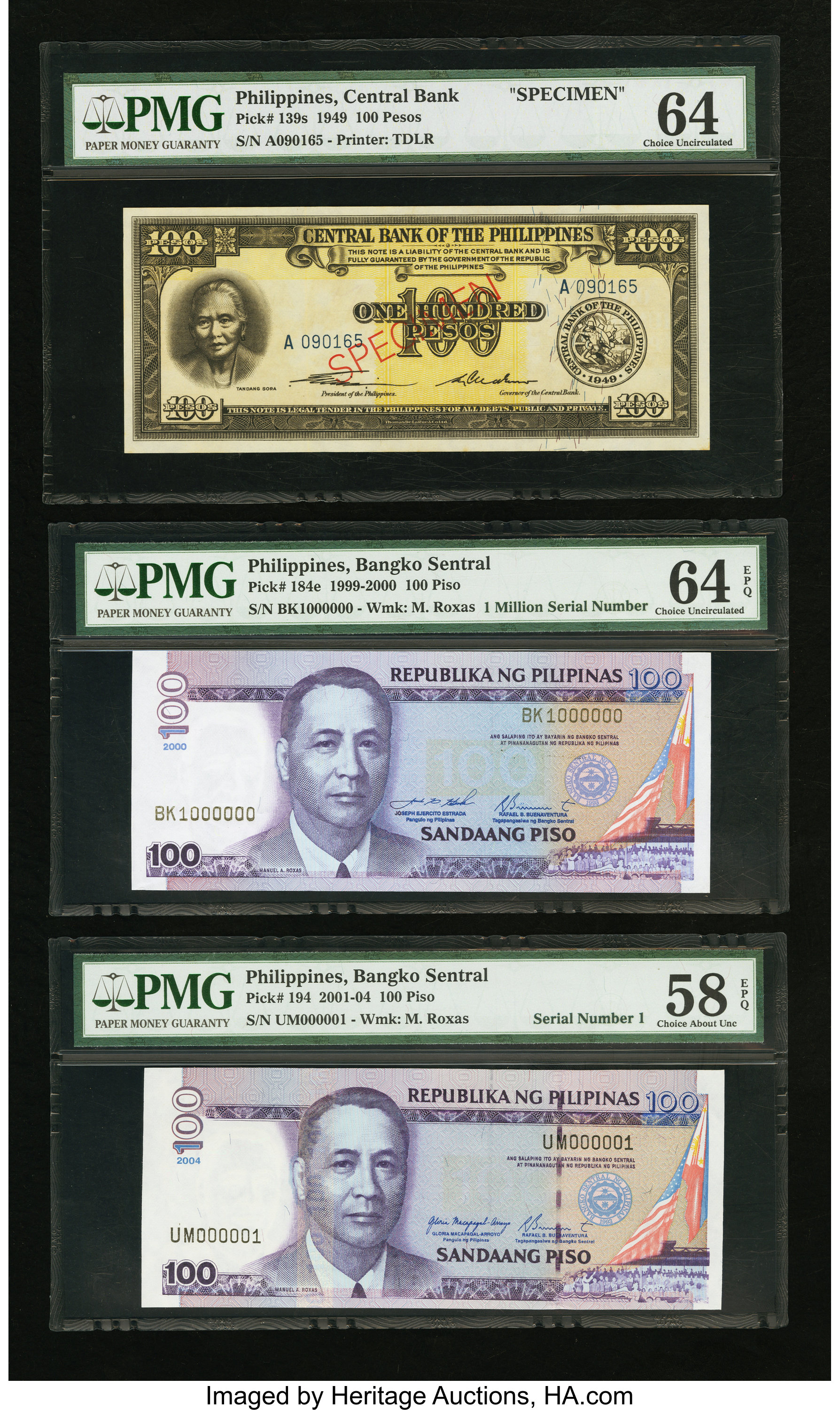 image for: Philippines  100 piso (pesos) (B1046b)