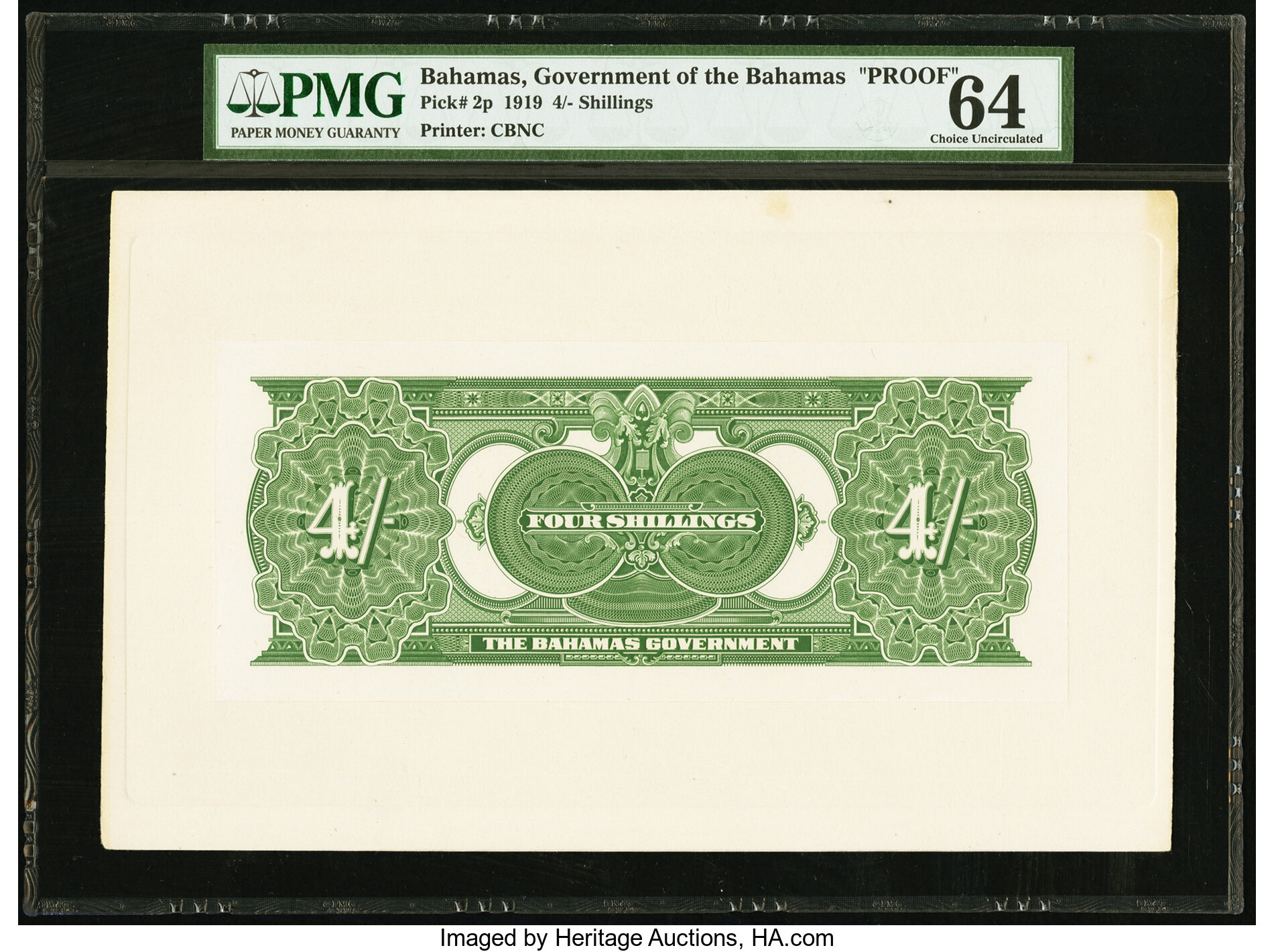 image for: Bahamas  4 shillings(B102b)