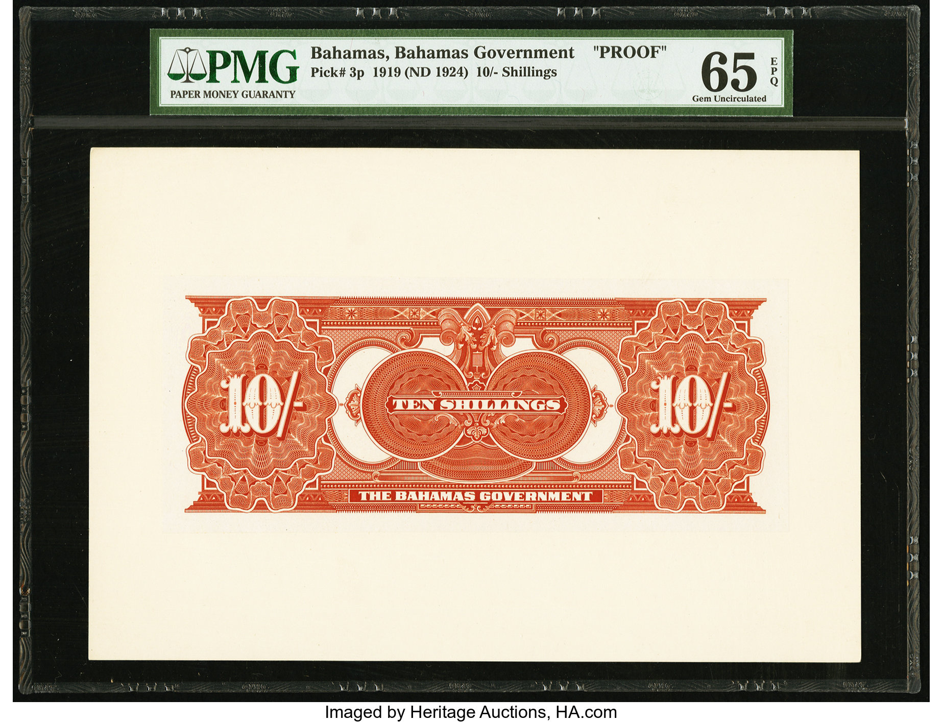 image for: Bahamas  10 shillings(B103ap)