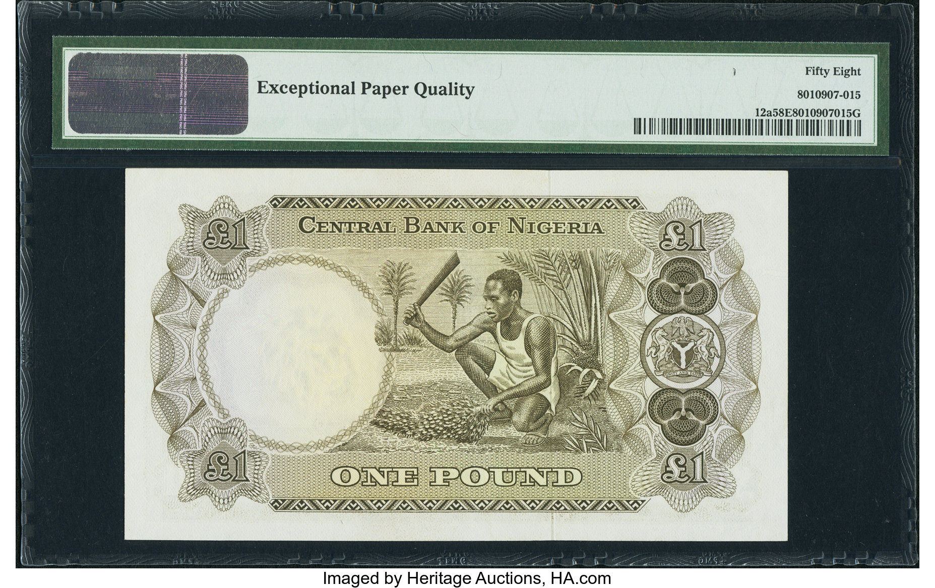 image for: Nigeria  1 pound (B211as4)