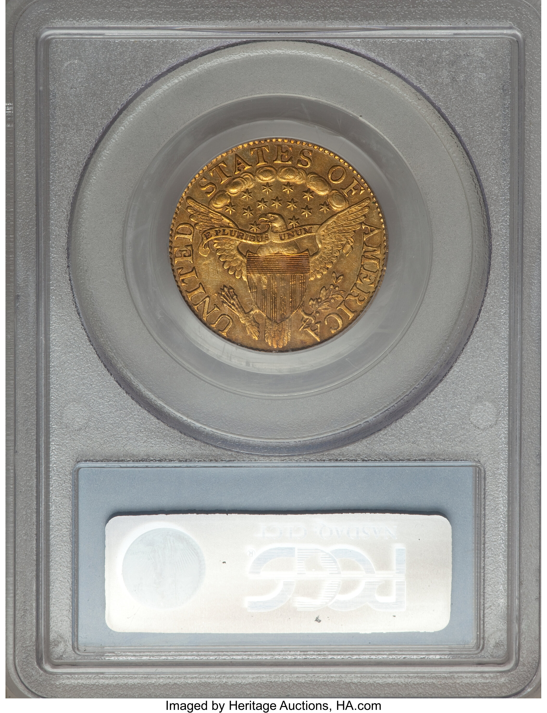 image for: 1800 $5 BD-4, R.4, AU53 PCGS....