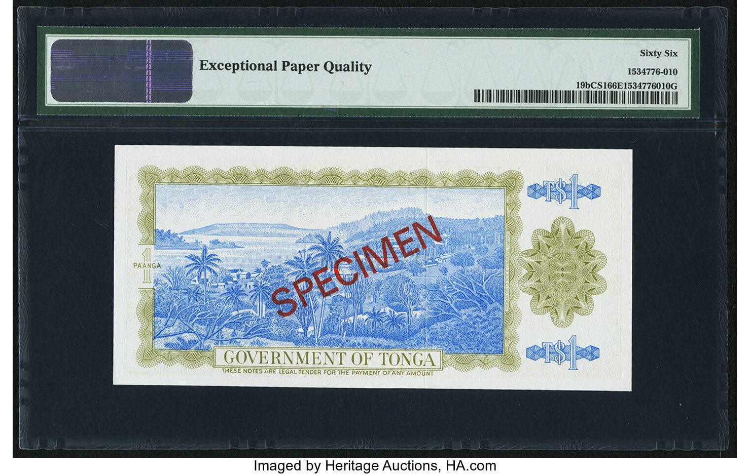 image for: Tonga  1 pa?anga(B119c)