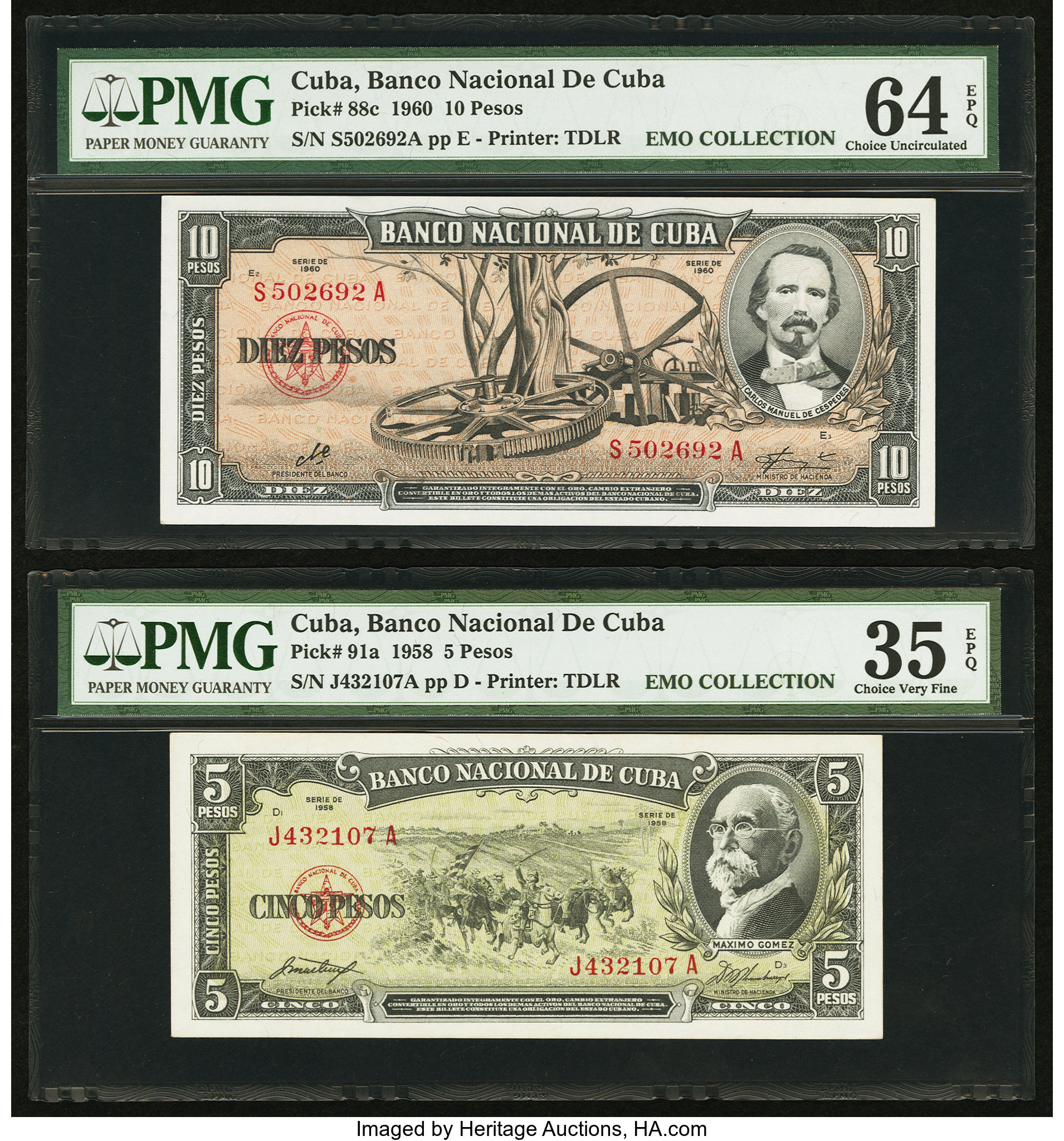 image for: Cuba  5 pesos (B814az)