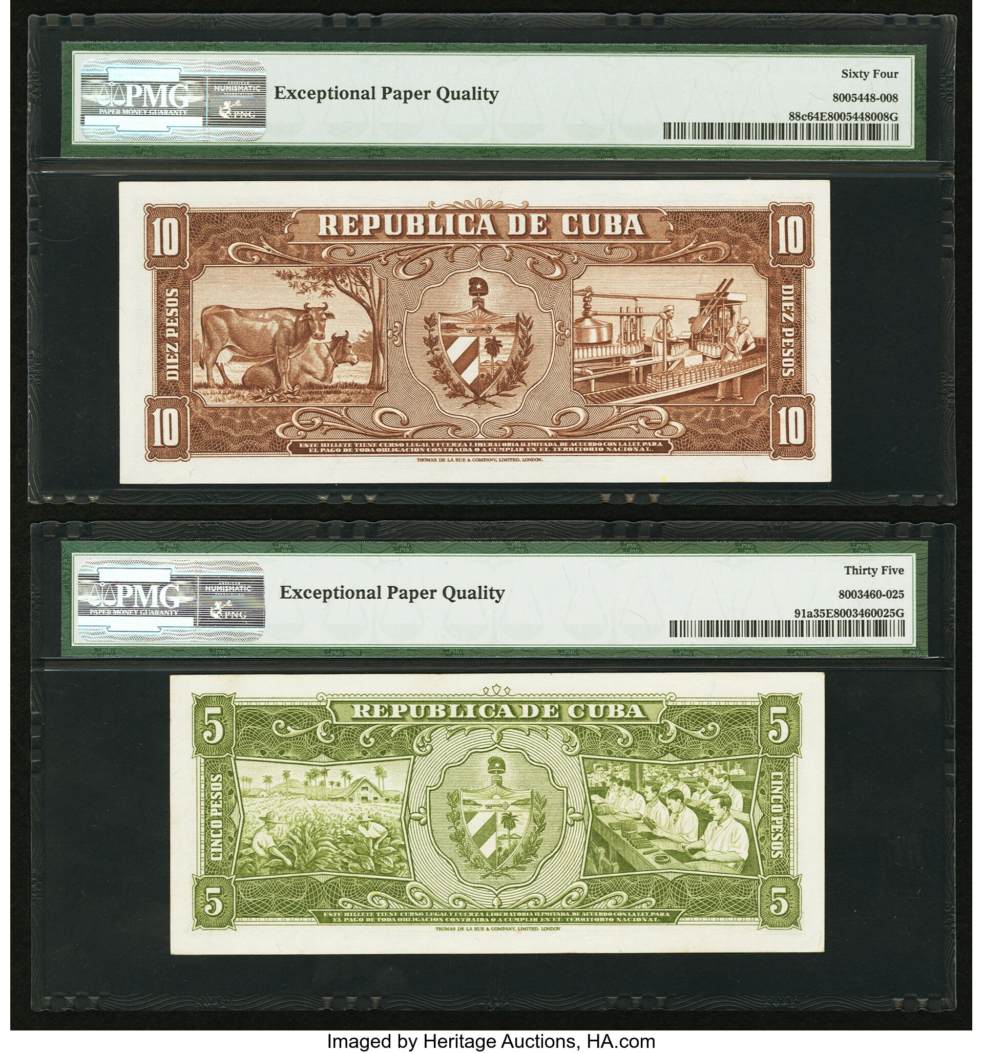 image for: Cuba  5 pesos (B814az)