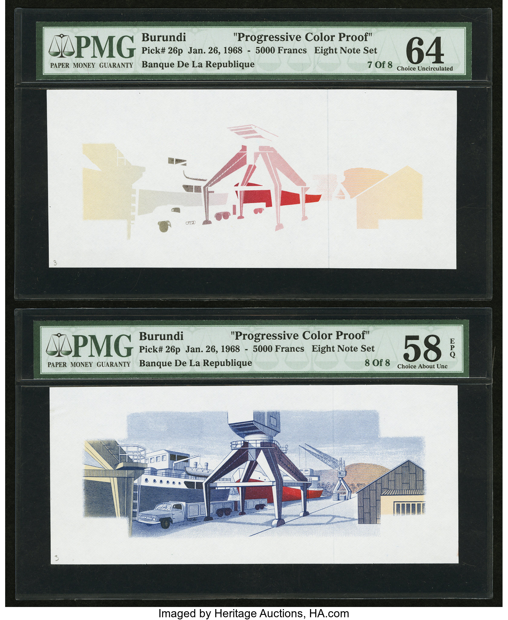 image for: Burundi  5,000 francs (B213at)