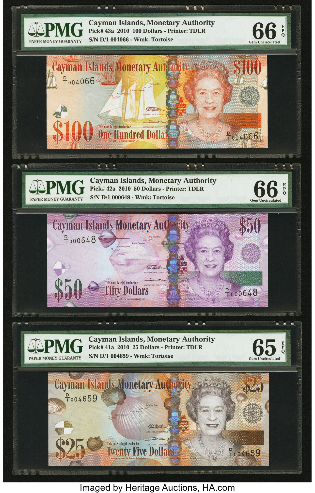 image for: Cayman Islands  50 dollars (B222az)