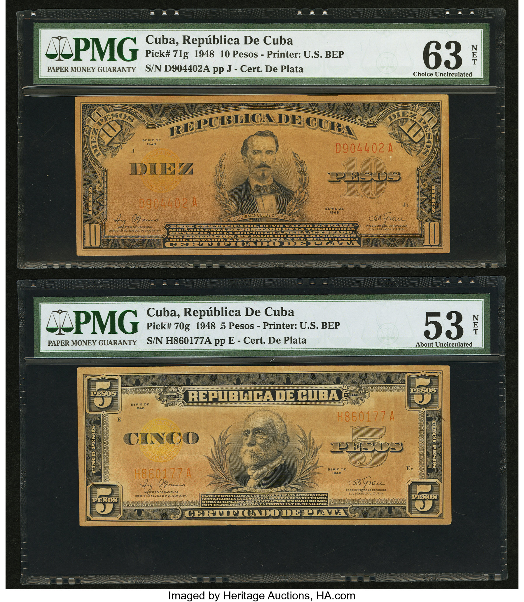 image for: Cuba  10 pesos(B403e)