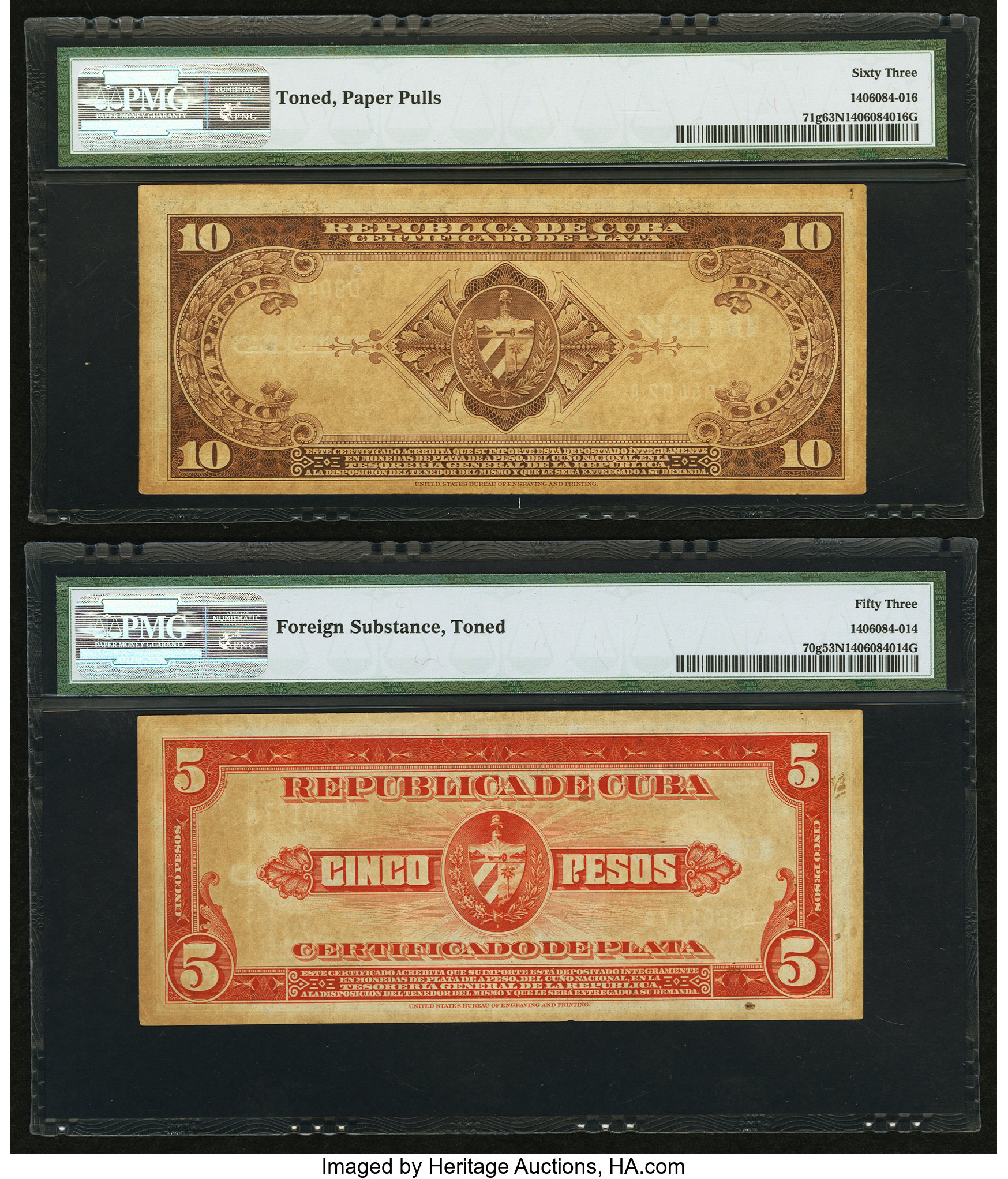 image for: Cuba  5 pesos(B402f)