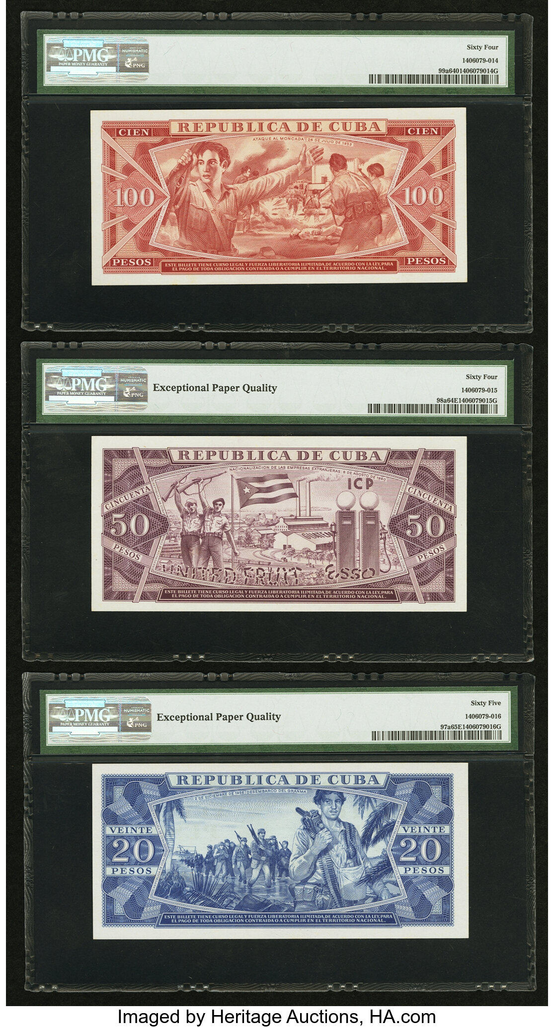 image for: Cuba  100 pesos (B822as2)