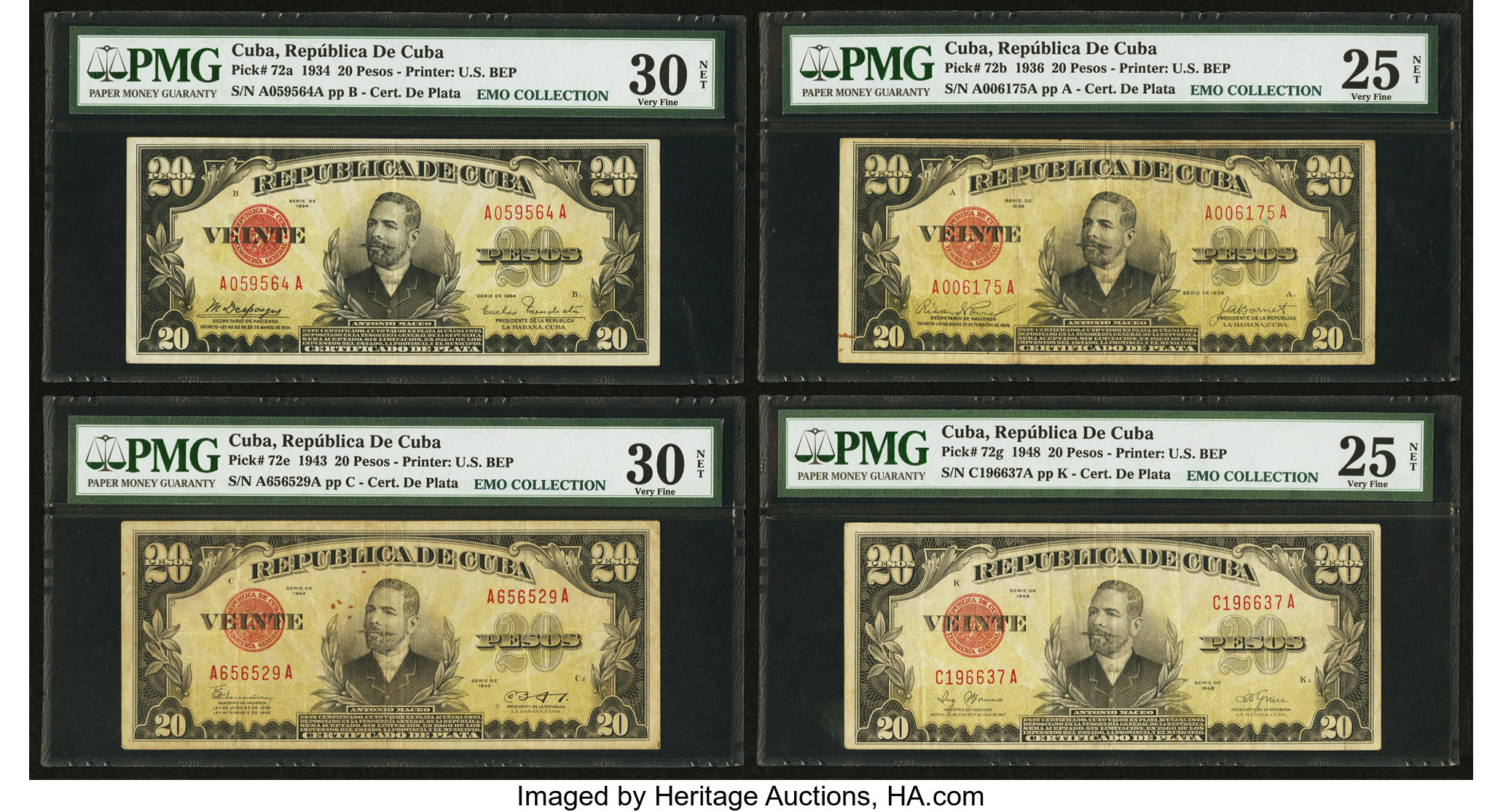 image for: Cuba  20 pesos(B404b)