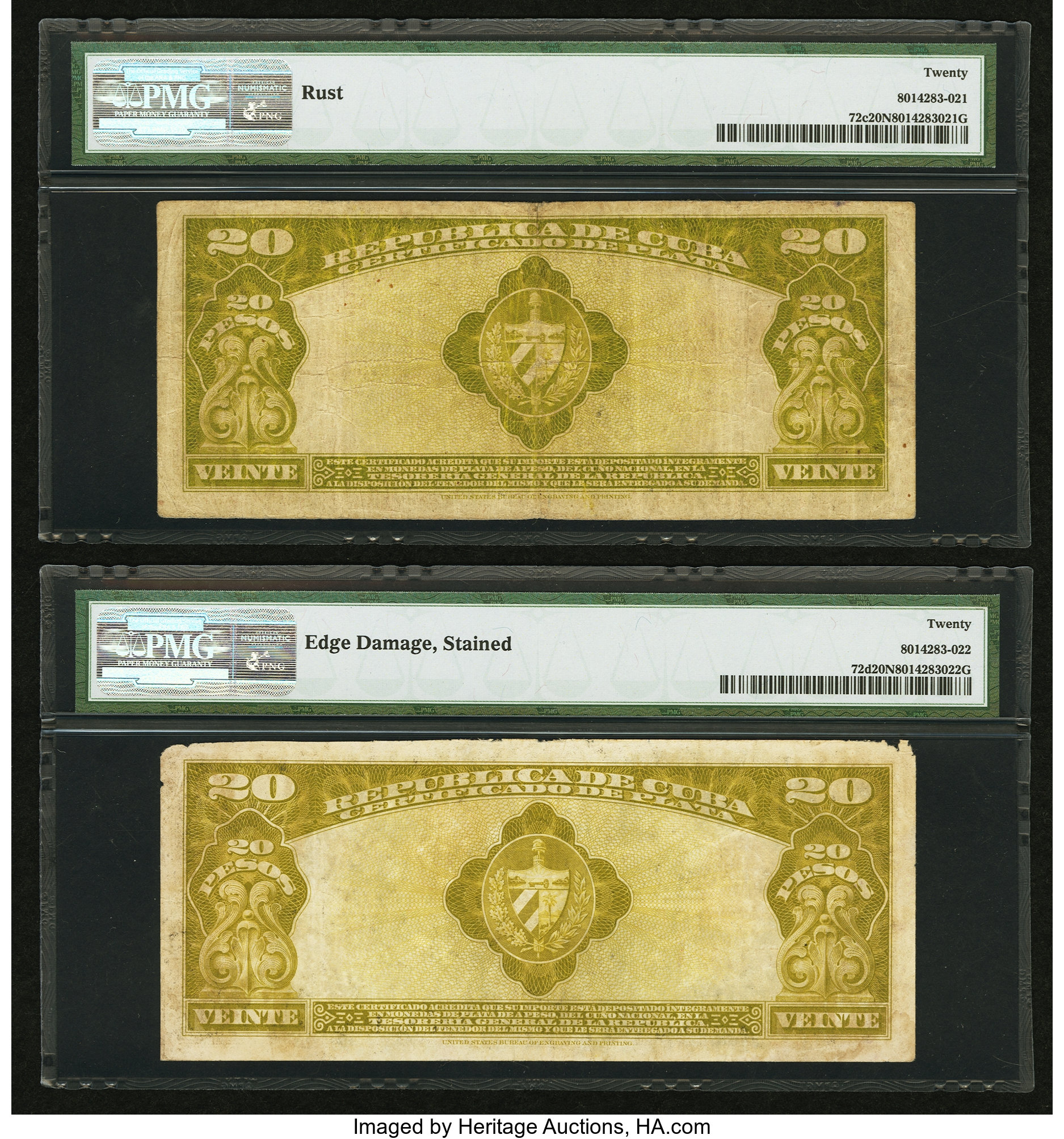 image for: Cuba  20 pesos(B404b)