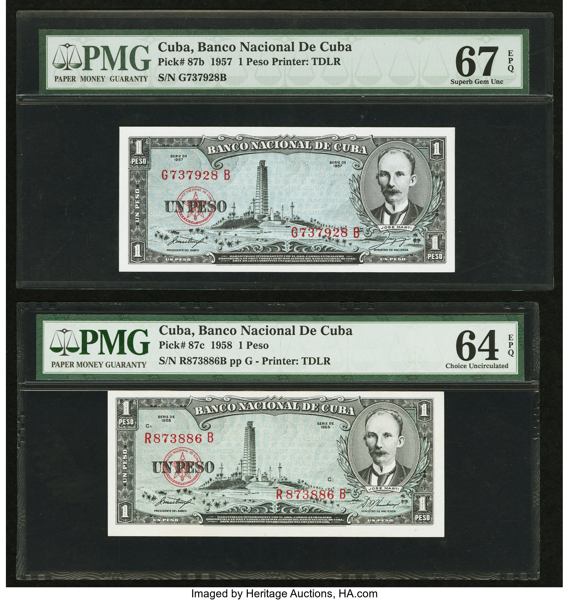 image for: Cuba  1 peso (B811as2)