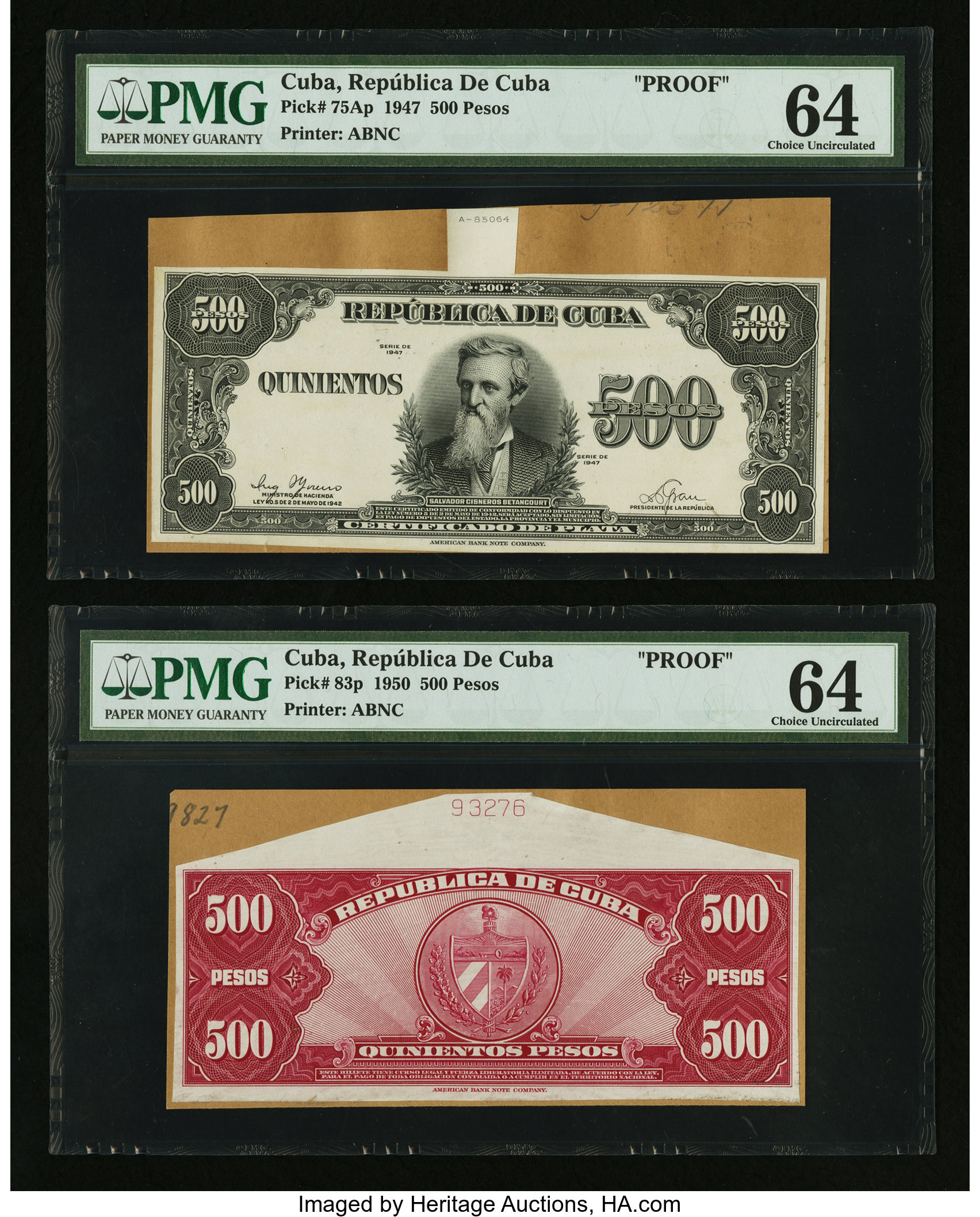 image for: Cuba  500 pesos (B807a)