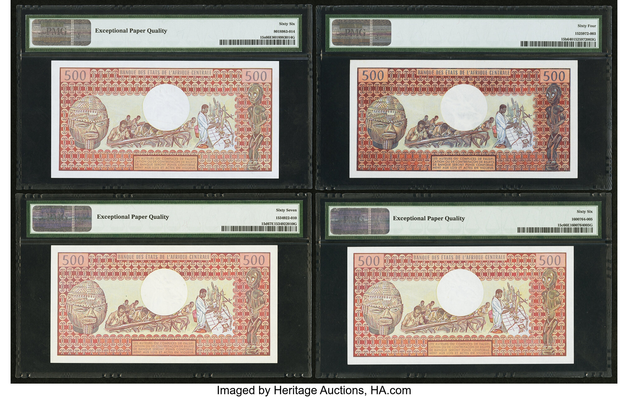 image for: Cameroon  500 francs(B401a)