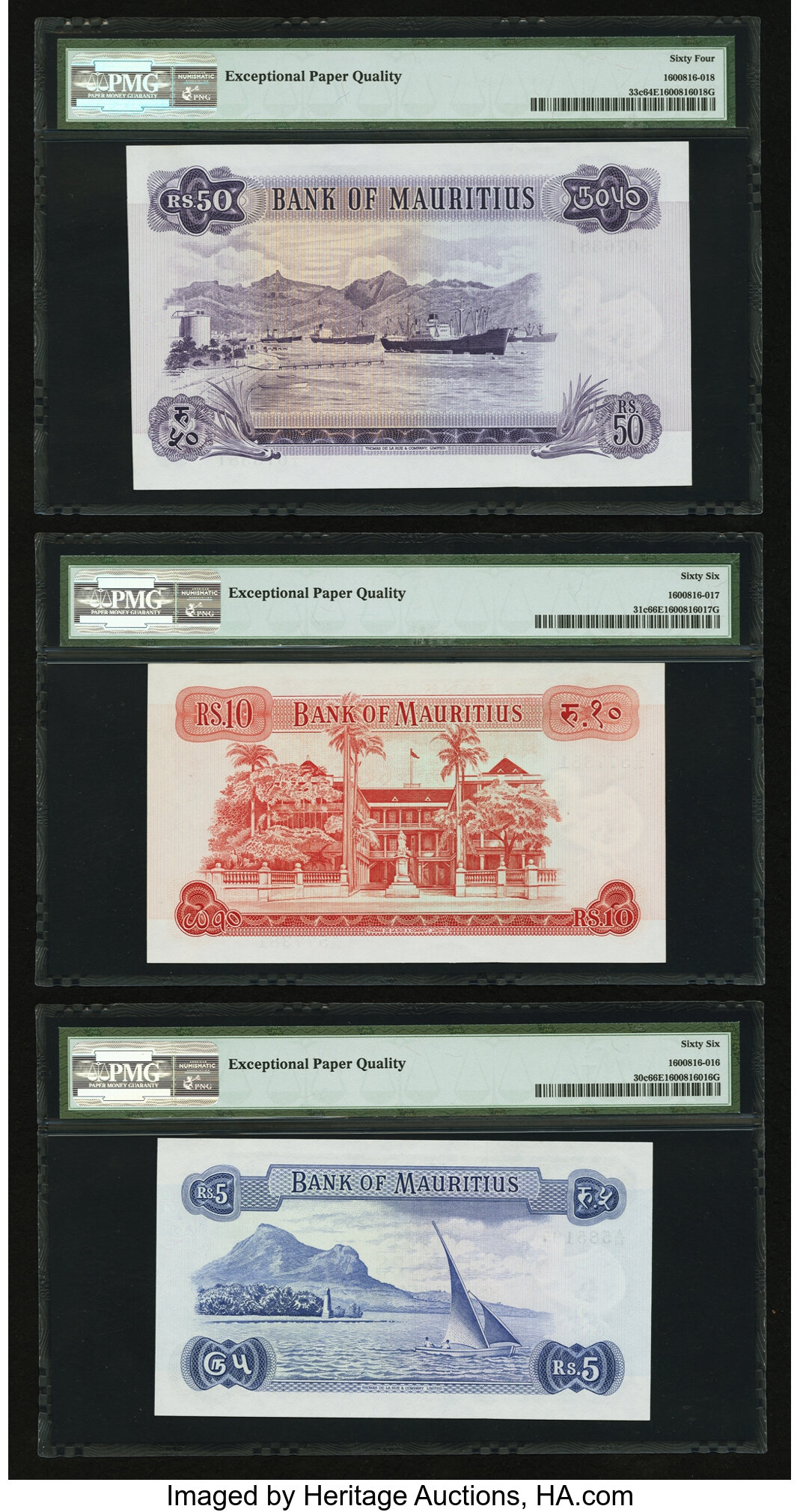 image for: Mauritius  10 rupees (B402c)