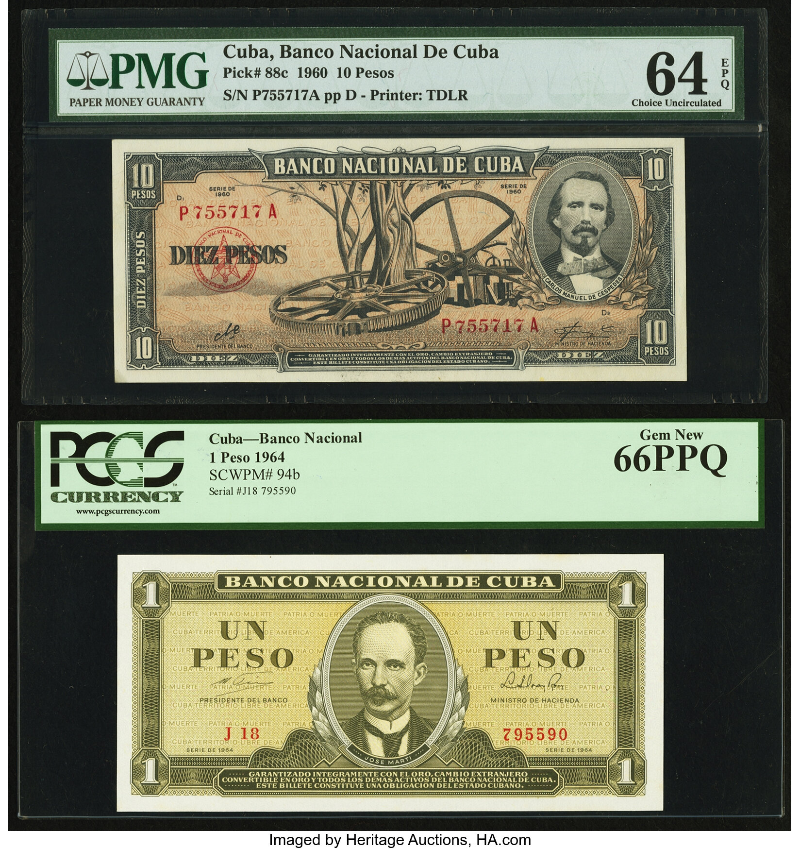 image for: Cuba  10 pesos (B826ds)