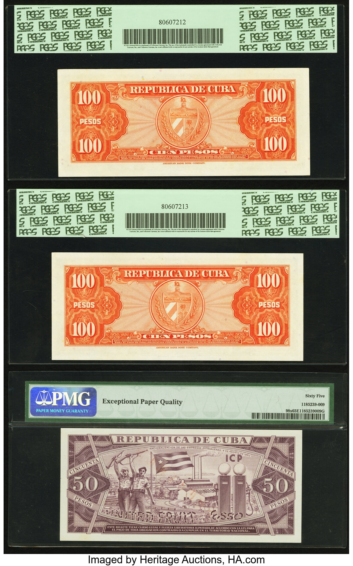 image for: Cuba  100 pesos (B816as2)
