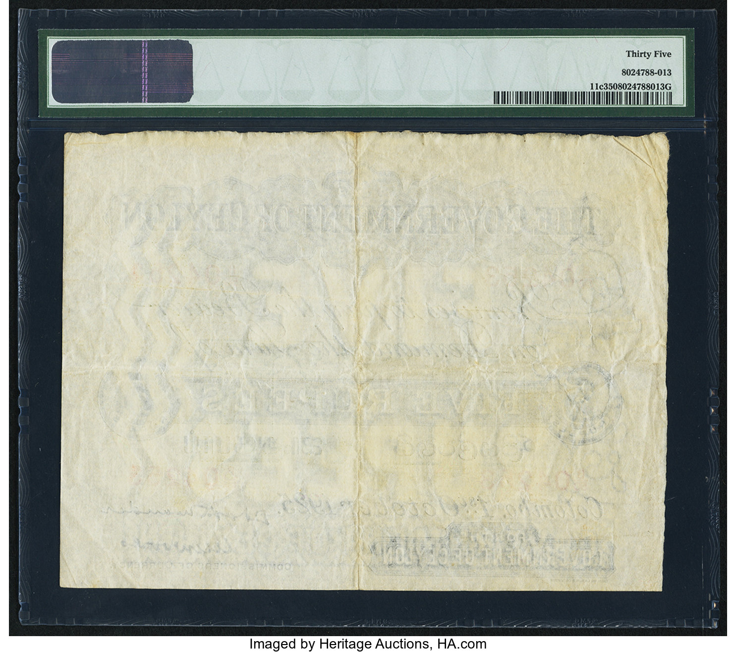 image for: Ceylon  5 rupees (B205p1)