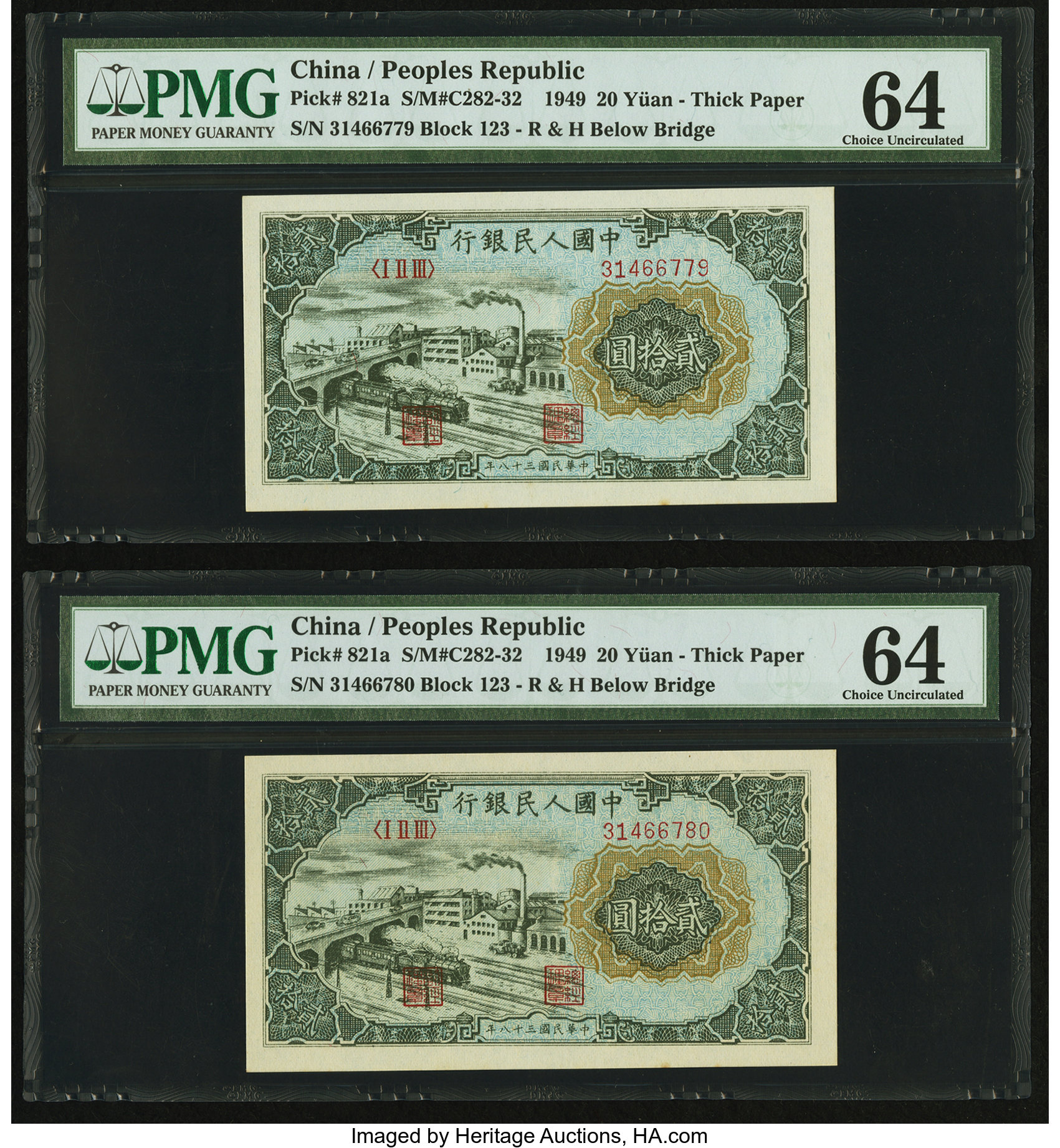 image for: China National Banks  ??? (20 yuan)(B4018a)