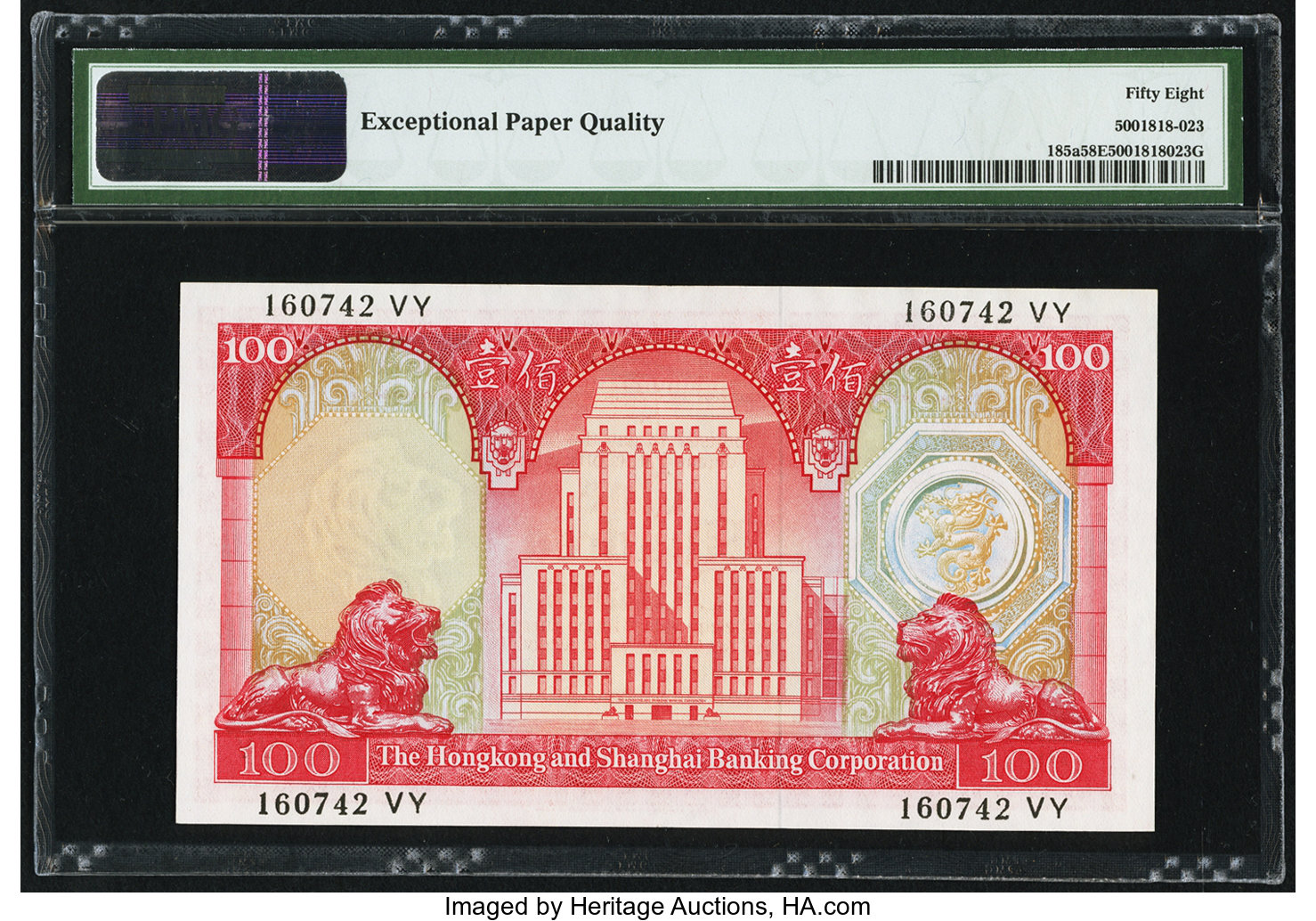 image for: Hong Kong  100 dollars (B667d)