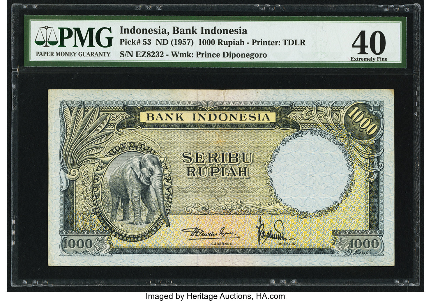 image for: Indonesia  1,000 rupiah (B514a)