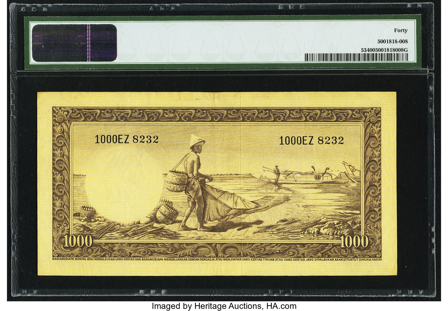 image for: Indonesia  1,000 rupiah (B514a)