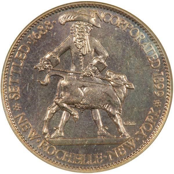 image for: 50C 1938 NEW ROCHELLE SP NGC MS66