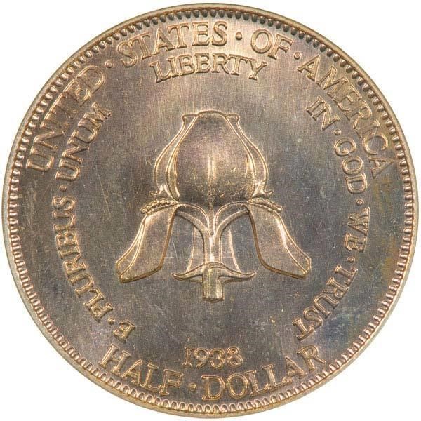 image for: 50C 1938 NEW ROCHELLE SP NGC MS66