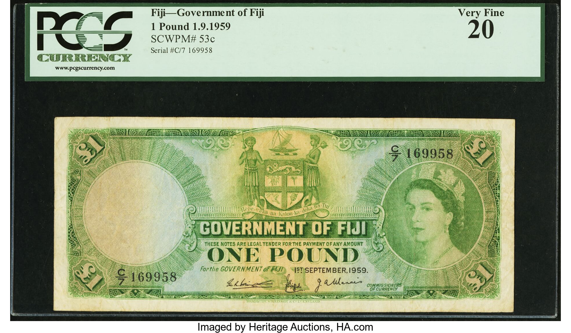 image for: Fiji  1 pound (B330i)