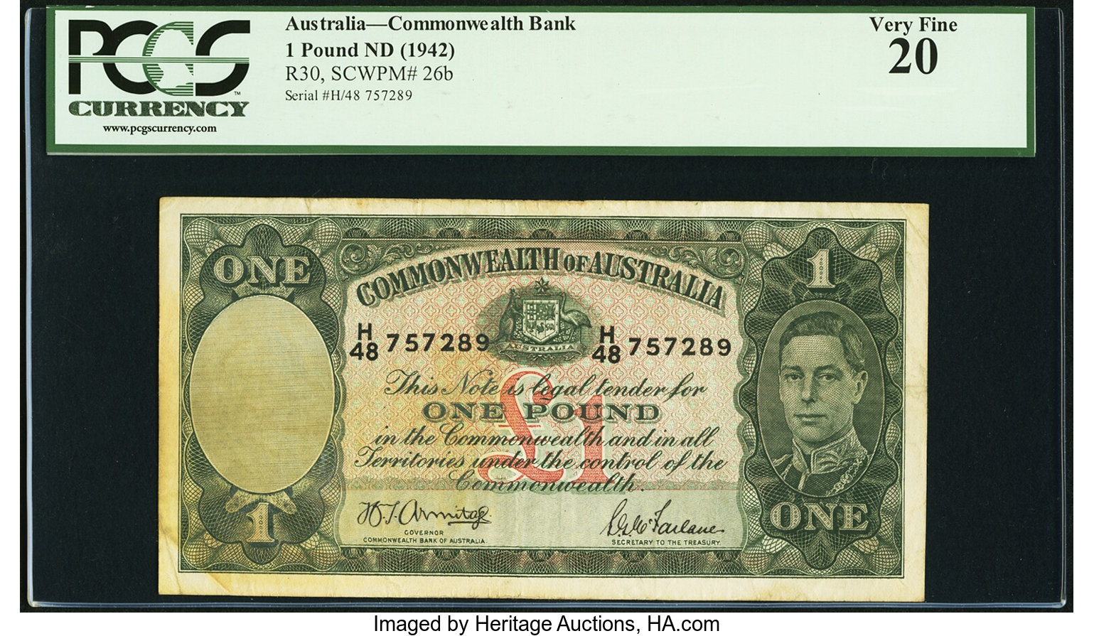 image for: Australia  1 pound(B132a)