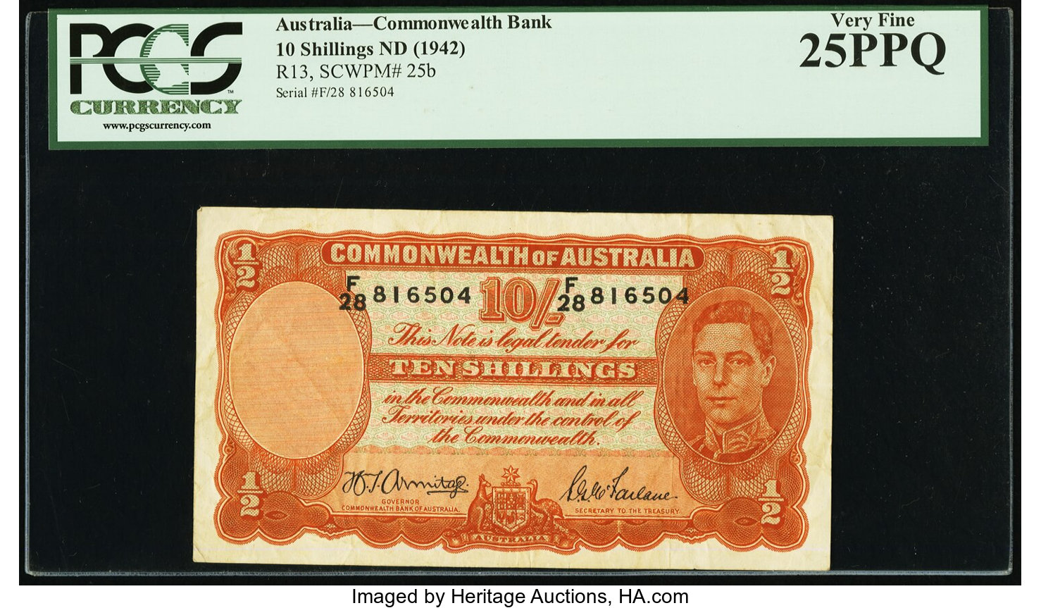 image for: Australia  10 shillings(B131z)