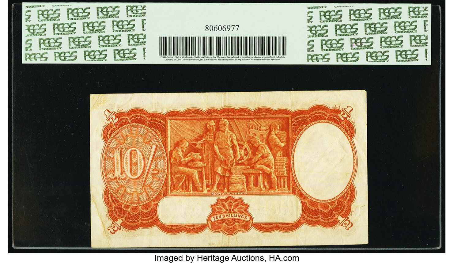 image for: Australia  10 shillings(B131z)