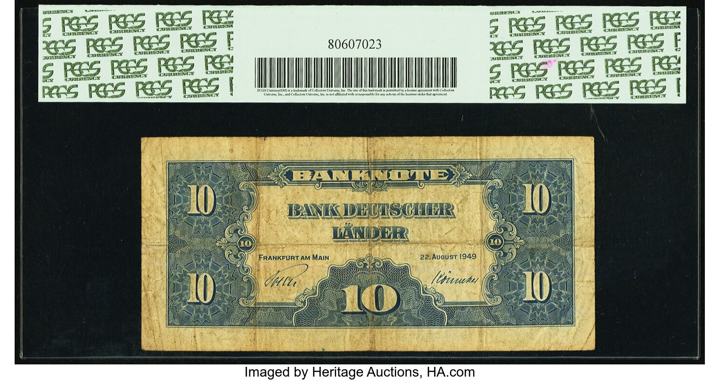image for: Germany, Federal Republic of  10 deutsche mark (B116as2)