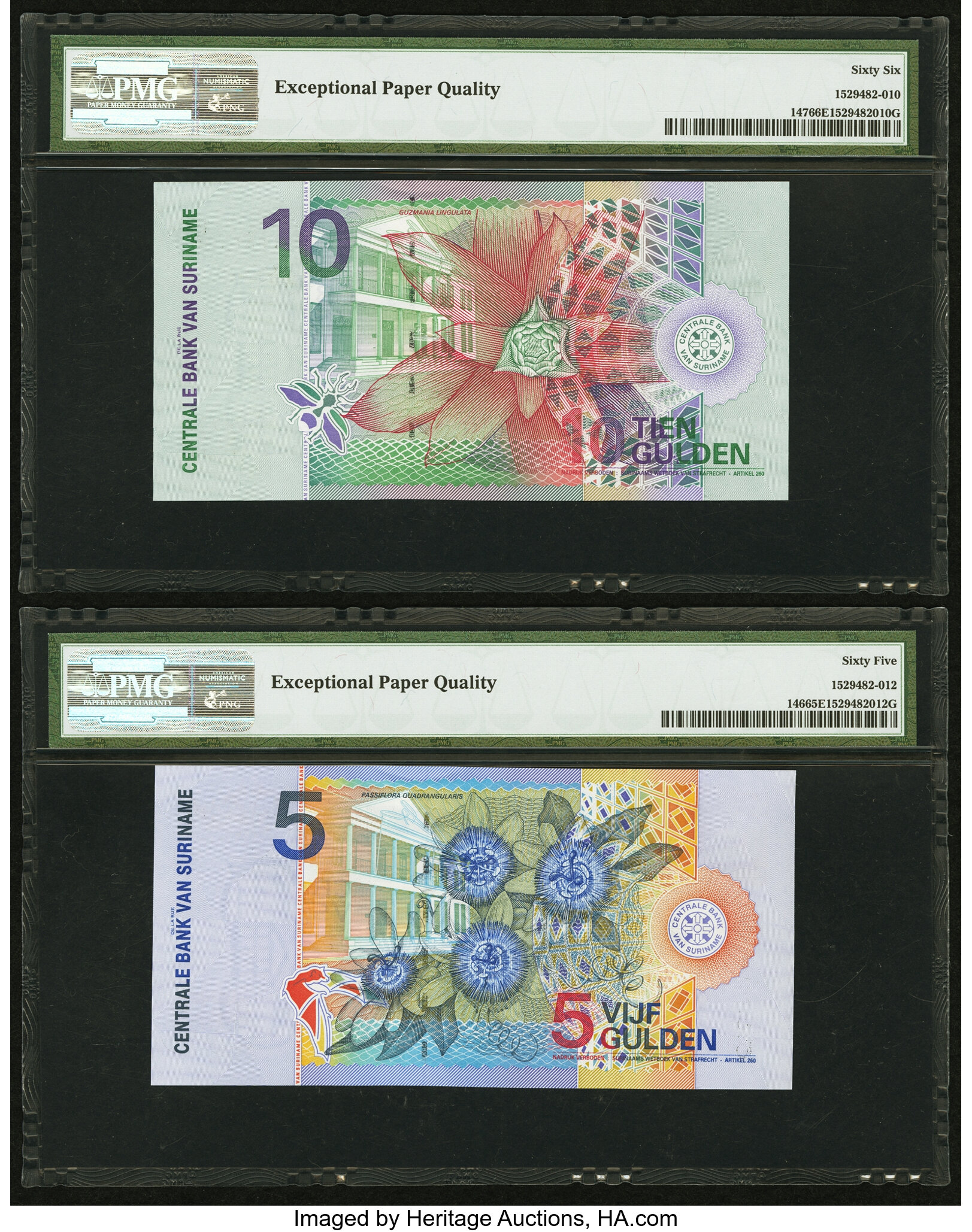 image for: Suriname  5,000 gulden (guilders)(B537az)