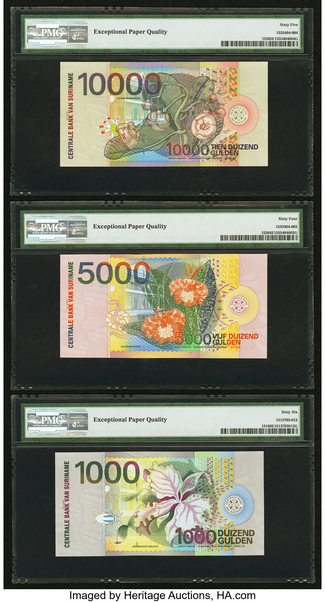image for: Suriname  500 gulden (guilders)(B535az)