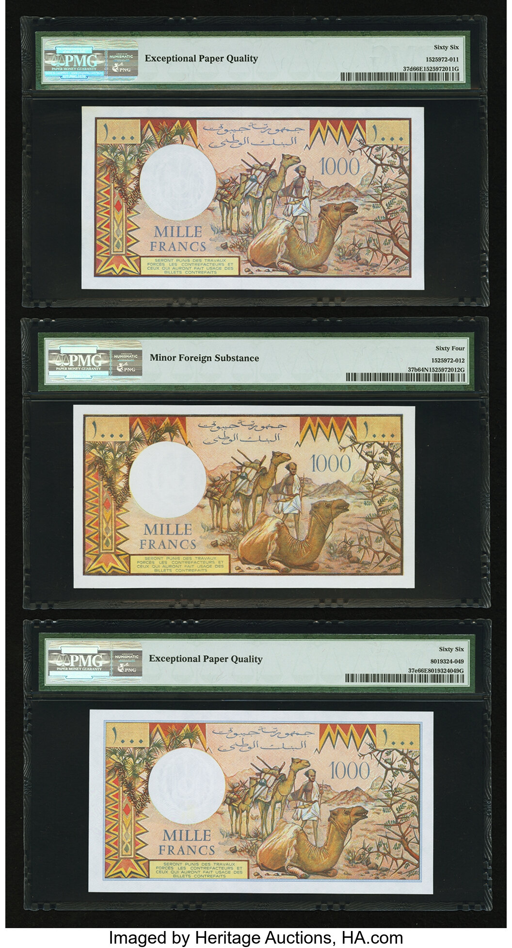 image for: Djibouti  1,000 francs (B102f)