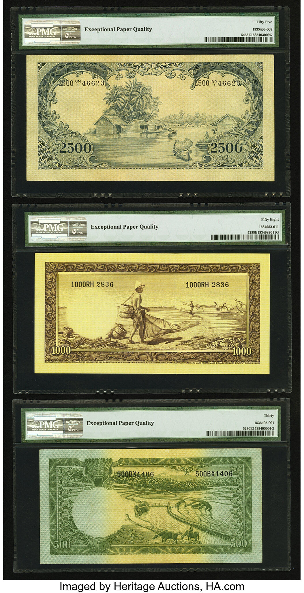 Bank Indonesia 25 rupiah B510as4,P49B Diagonal CANCELLED