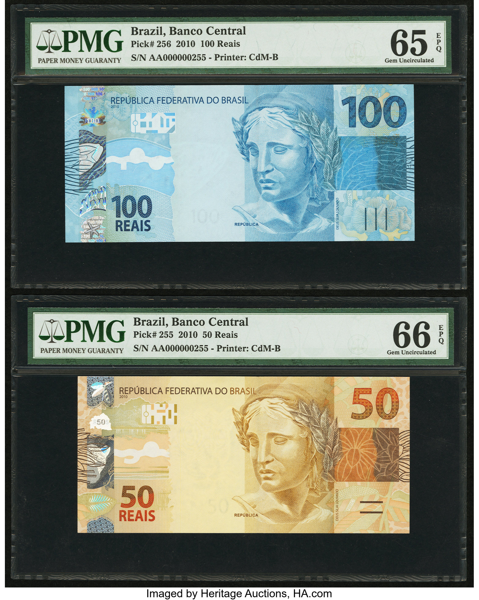 image for: Brazil  50 reais (B878d)