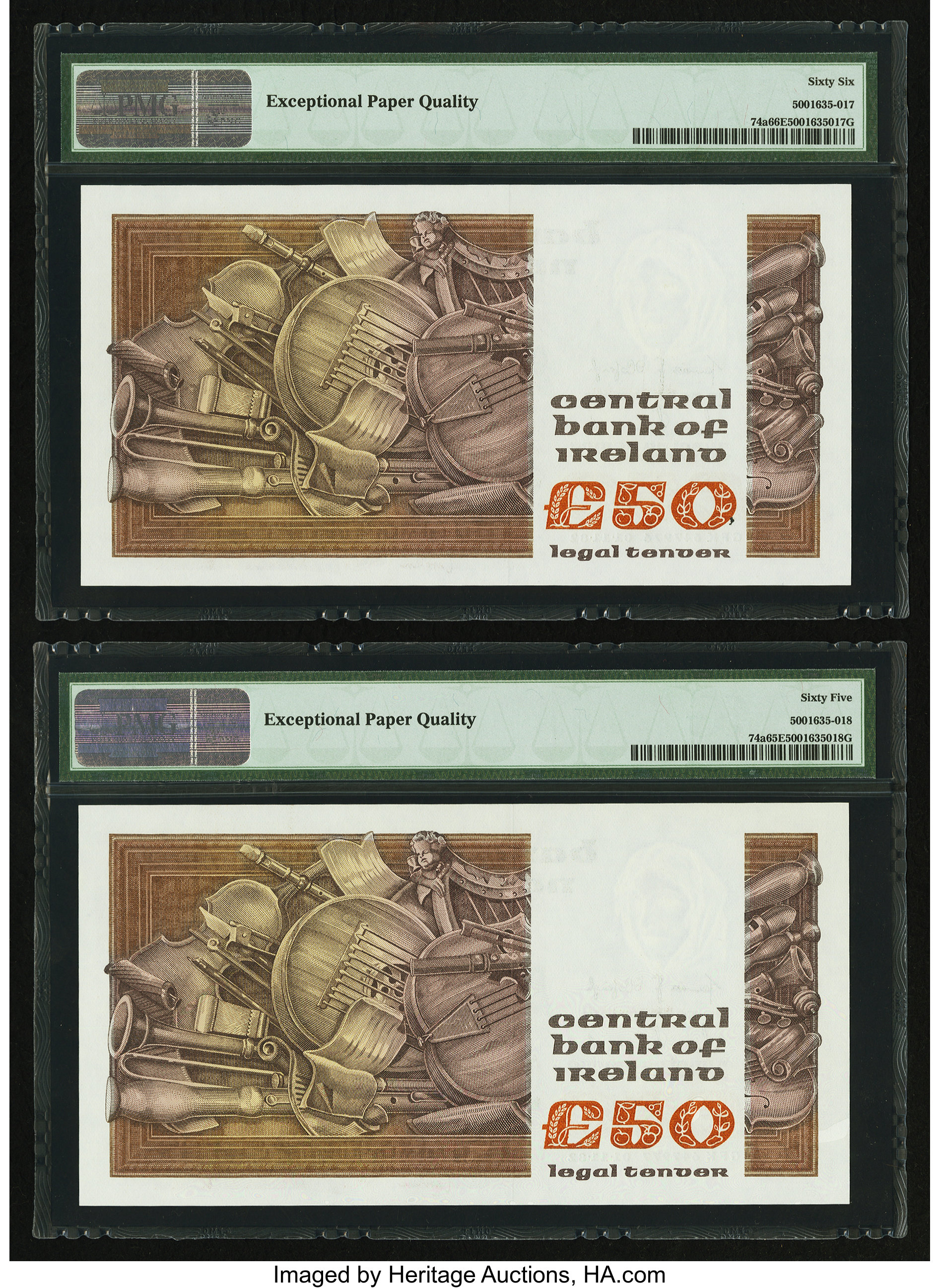 image for: Ireland, Republic of  50 pounds(B219as)