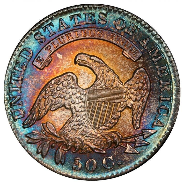 image for: 50C 1830 SMALL 0. OVERTON-101 PCGS MS65