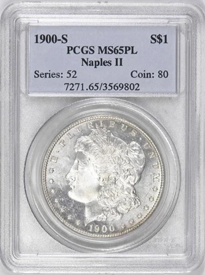 image for: $1 1900-S PCGS MS65 PL