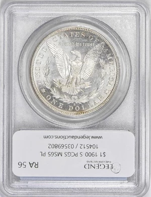 image for: $1 1900-S PCGS MS65 PL