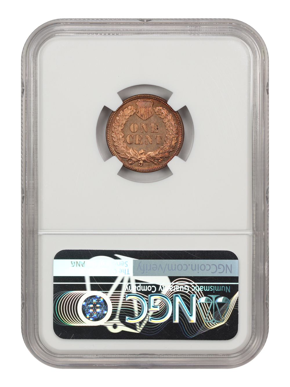 image for: 1886 1c NGC Proof 64 RB (Type 2)