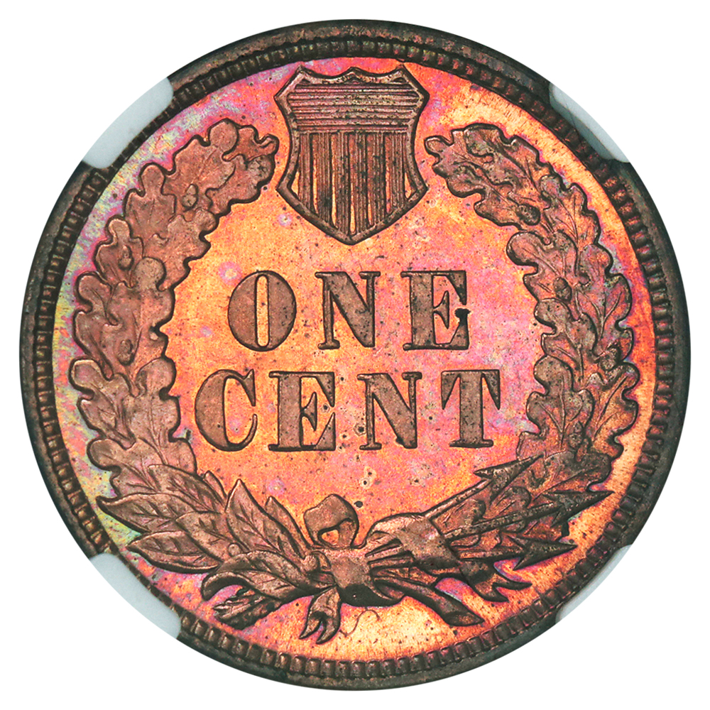 image for: 1886 1c NGC Proof 64 RB (Type 2)
