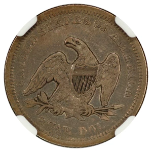 image for: 1855-O 25c NGC VF25 (Arrows)