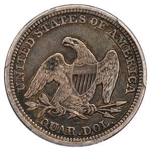 image for: 1848 25c PCGS XF40