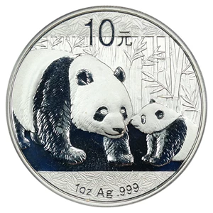 image for: China: 2011 S10Y PCGS MS70 (Panda)