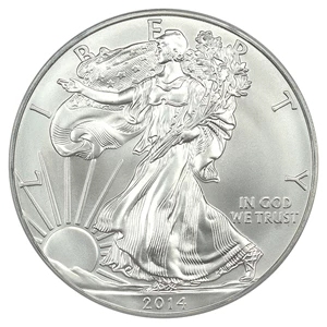 image for: 2014 Silver Eagle $1 PCGS MS70 (First Strike)