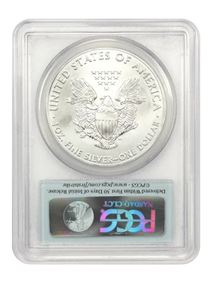image for: 2014 Silver Eagle $1 PCGS MS70 (First Strike)