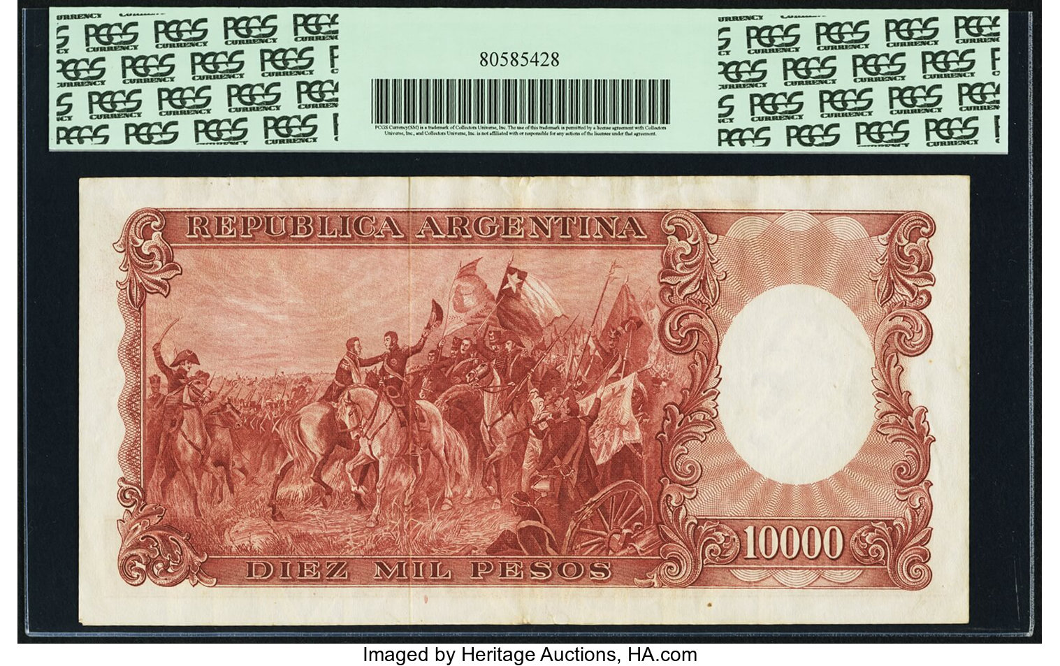 image for: Argentina  10,000 pesos (B334z)